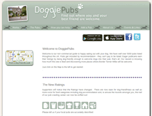 Tablet Screenshot of doggiepubs.org.uk